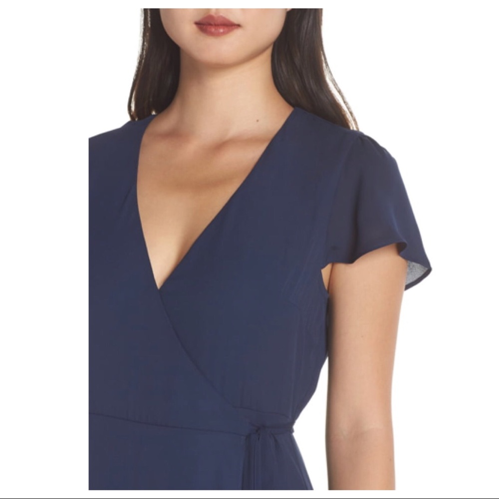 SHOW ME YOUR MUMU SHORT SLEEVE WRAP MAXI DRESS - Picture 2 of 5
